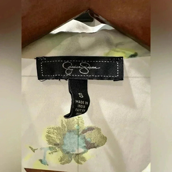 Jessica Simpson Sheer Blouse- Small - Picture 2 of 4